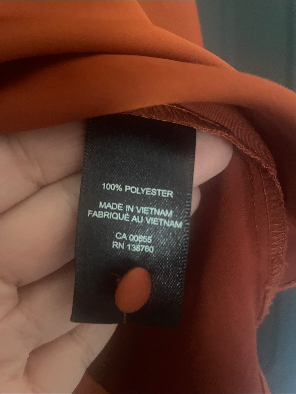 RW Rust Blouse - Picture 5 of 6
